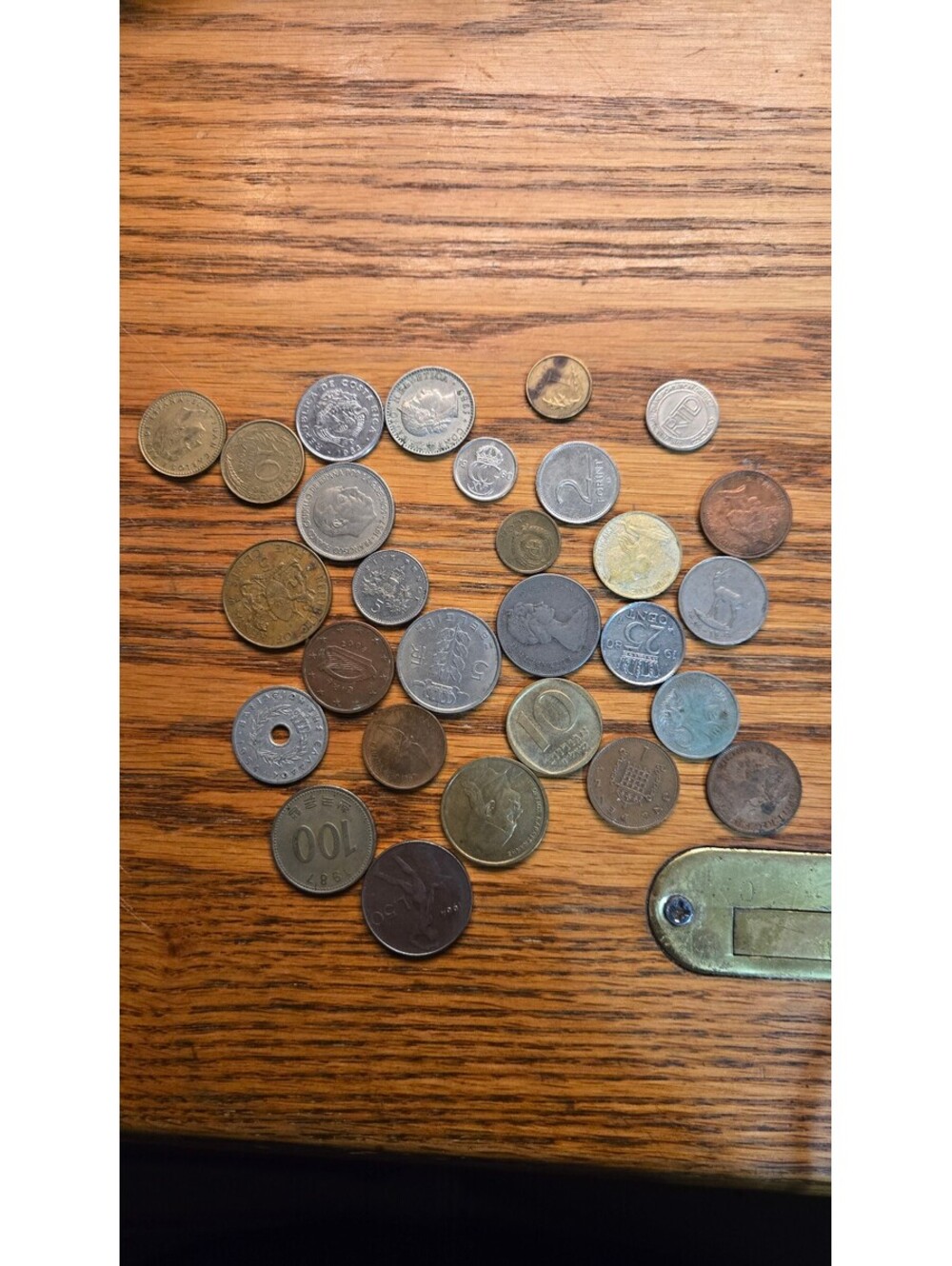Mixed Collection of International Coins